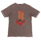Undercover Scab Era "Flat Earth" Distressed T-Shirt (2002AW-2004AW)