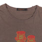 Undercover Scab Era "Flat Earth" Distressed T-Shirt (2002AW-2004AW)