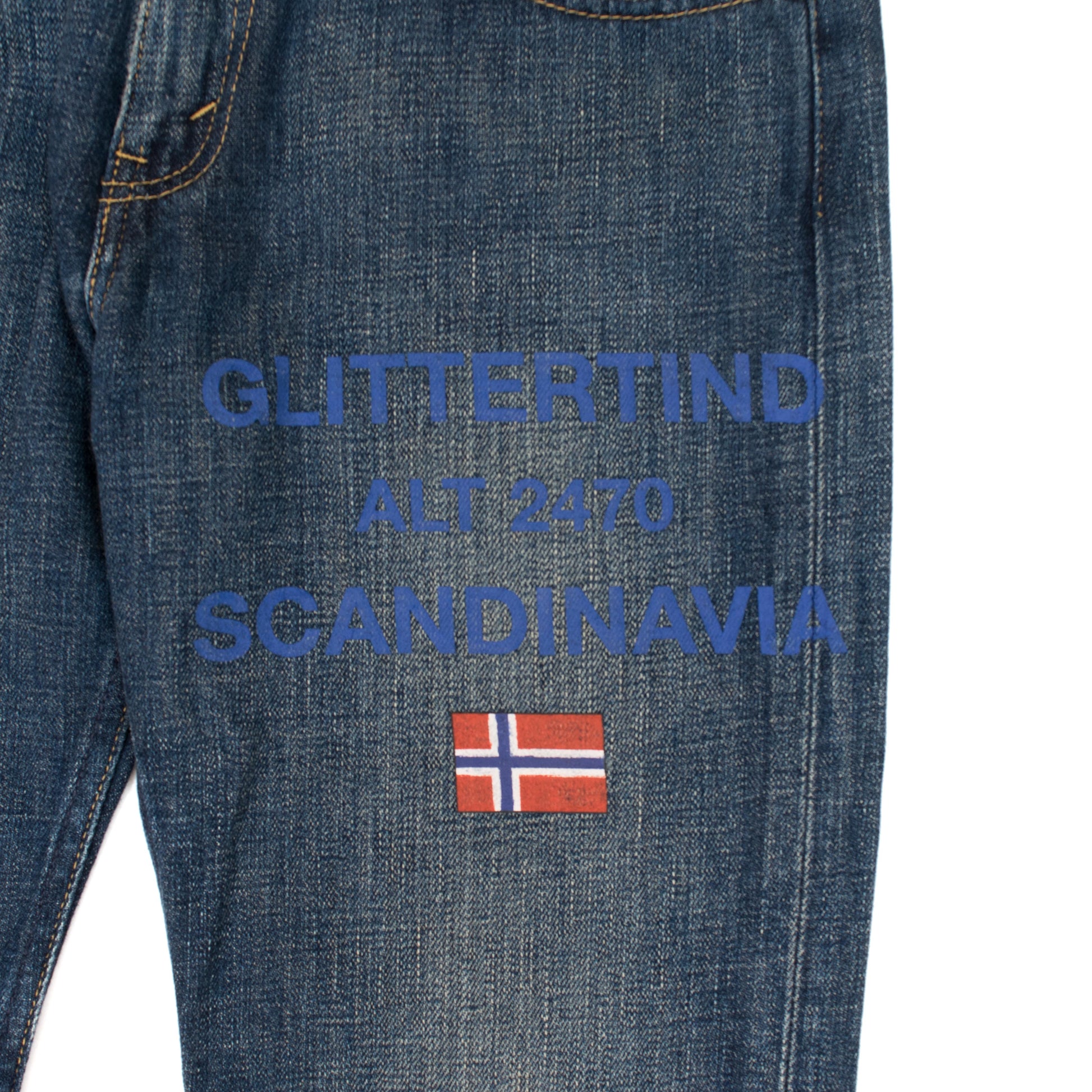 Junya Watanabe Comme des Garçons x Levi's Norway Flag Denim