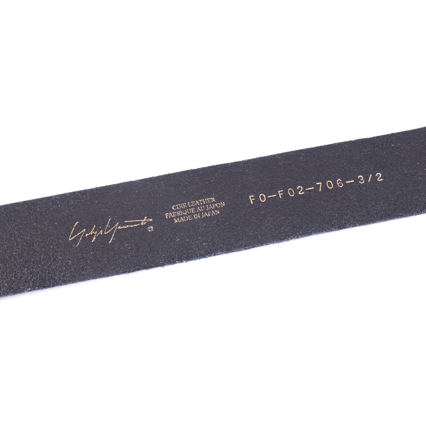 Yohji Yamamoto Leather Belt