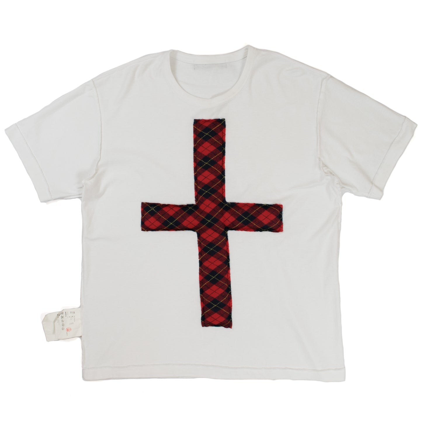 Comme des Garçons Black Padded Cross T-Shirt (2012)