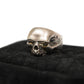 Neighborhood Sterling Silver Skull Ring (2005)