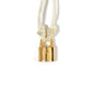Undercover Rabbit Padlock Leather Necklace