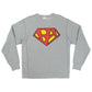 A Bathing Ape Superman Logo Crewneck