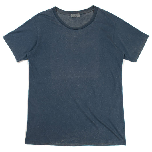 Yohji Yamamoto Pour Homme Speckled Blue T-Shirt