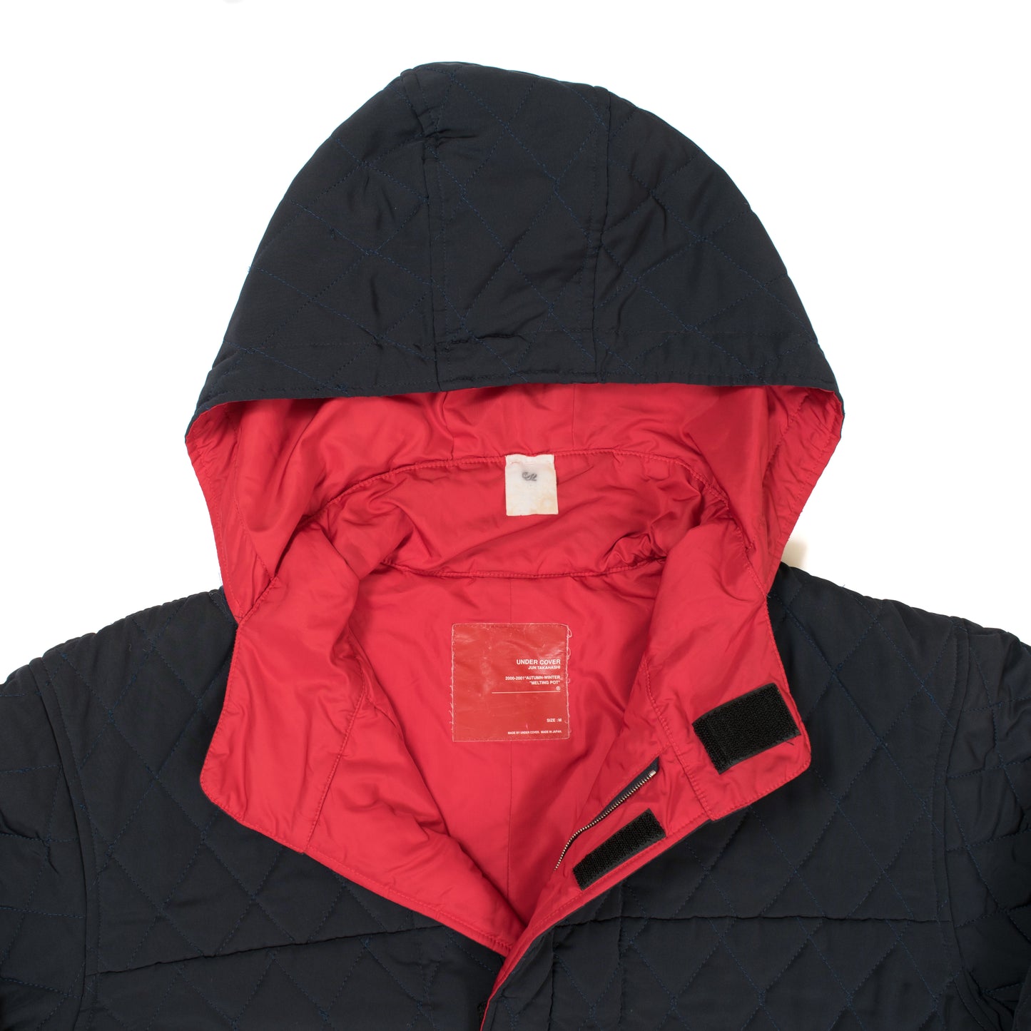 Undercover "Melting Pot" Quilted Hooded Jacket (2000AW)