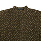 Issey Miyake Dotted Mandarin Collar Shirt