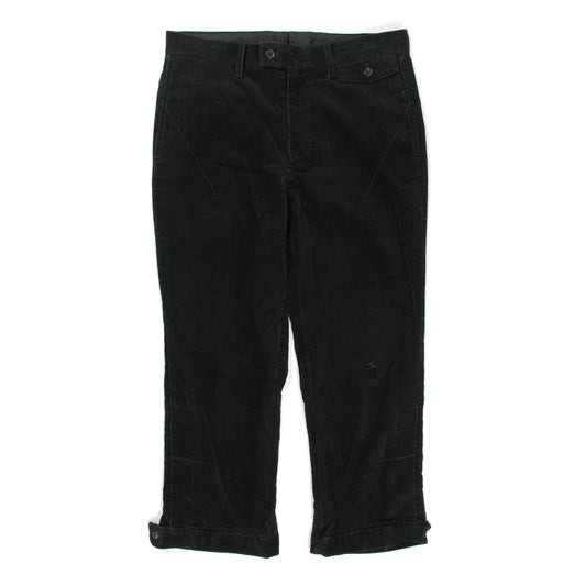 Undercover Cropped Corduroy Lightning Bolt Pants