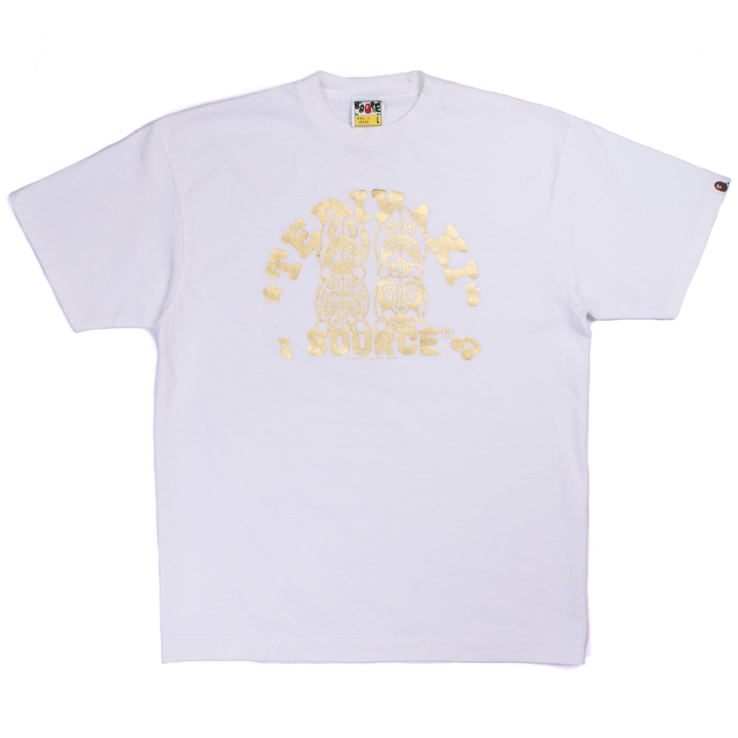 A Bathing Ape Gold Foil "Teriyaki Source" T-Shirt
