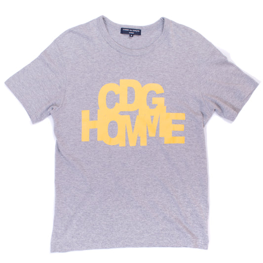 Comme des Garçons Homme Yellow "CDG HOMME" T-Shirt (2011)