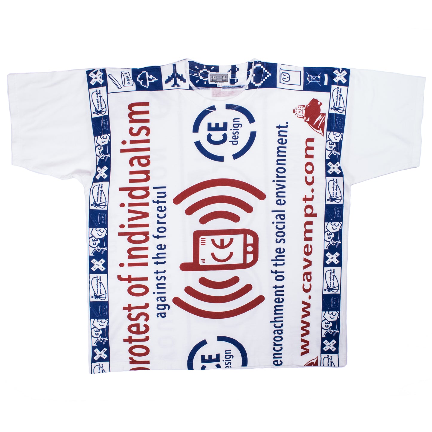 Cav Empt "Individualism" Big T-Shirt (2018SS)
