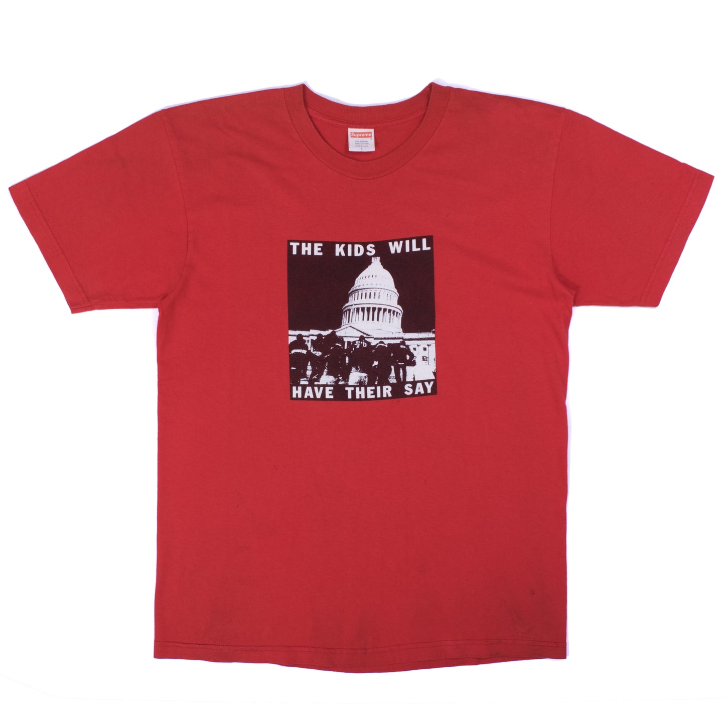 Supreme "The Kids Will Have Their Say" T-Shirt (2008SS) [Check condition]
