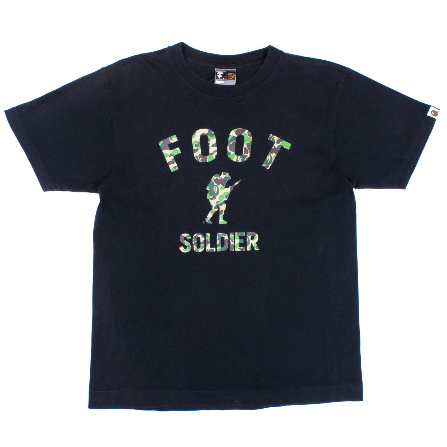 A Bathing Ape Camo "Foot Soldier" T-Shirt