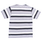 A Bathing Ape Grey Striped T-Shirt