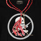 Kapital Red Puya Bandana Fringe Necklace