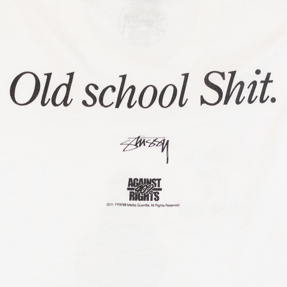 Stussy x FPAR 'How to be an Anarchist' T-Shirt (2011)