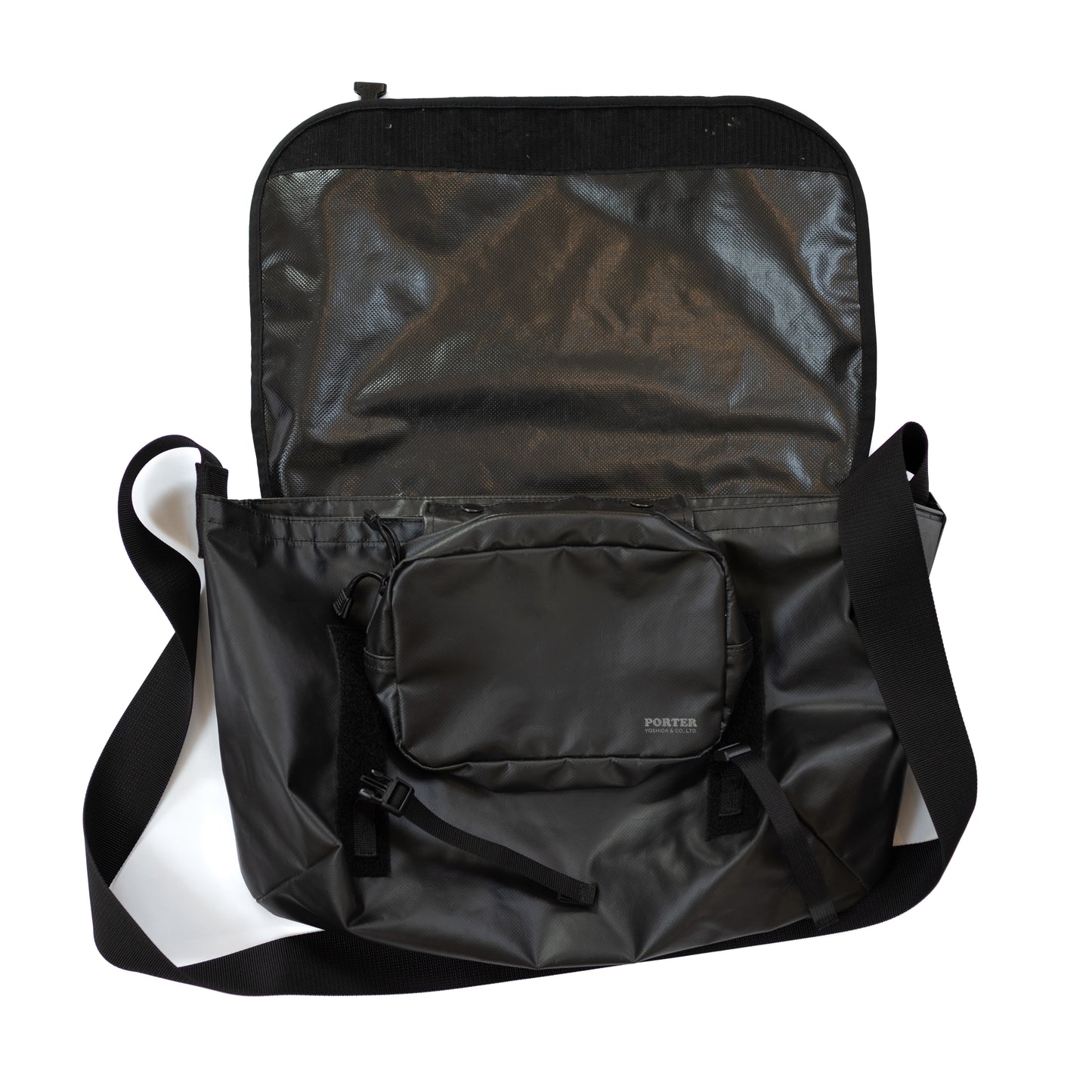 Porter PVC Messenger Bag