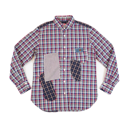 Comme des Garçons Junya Watanabe MAN Patchwork Plaid Shirt