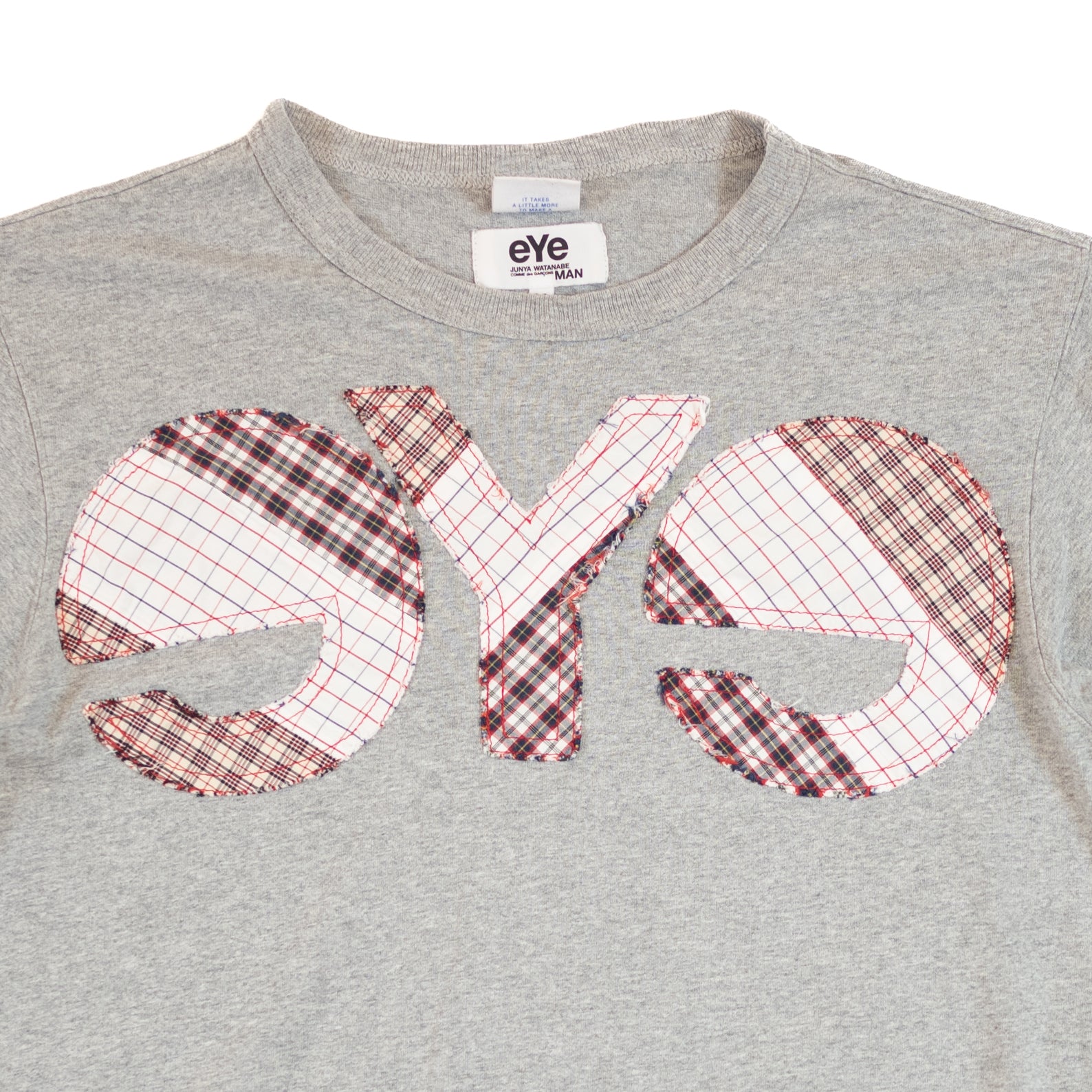 Comme des Garcons Junya Watanabe MAN EYE x Champion Patch T Shirt Sigil Secondhand