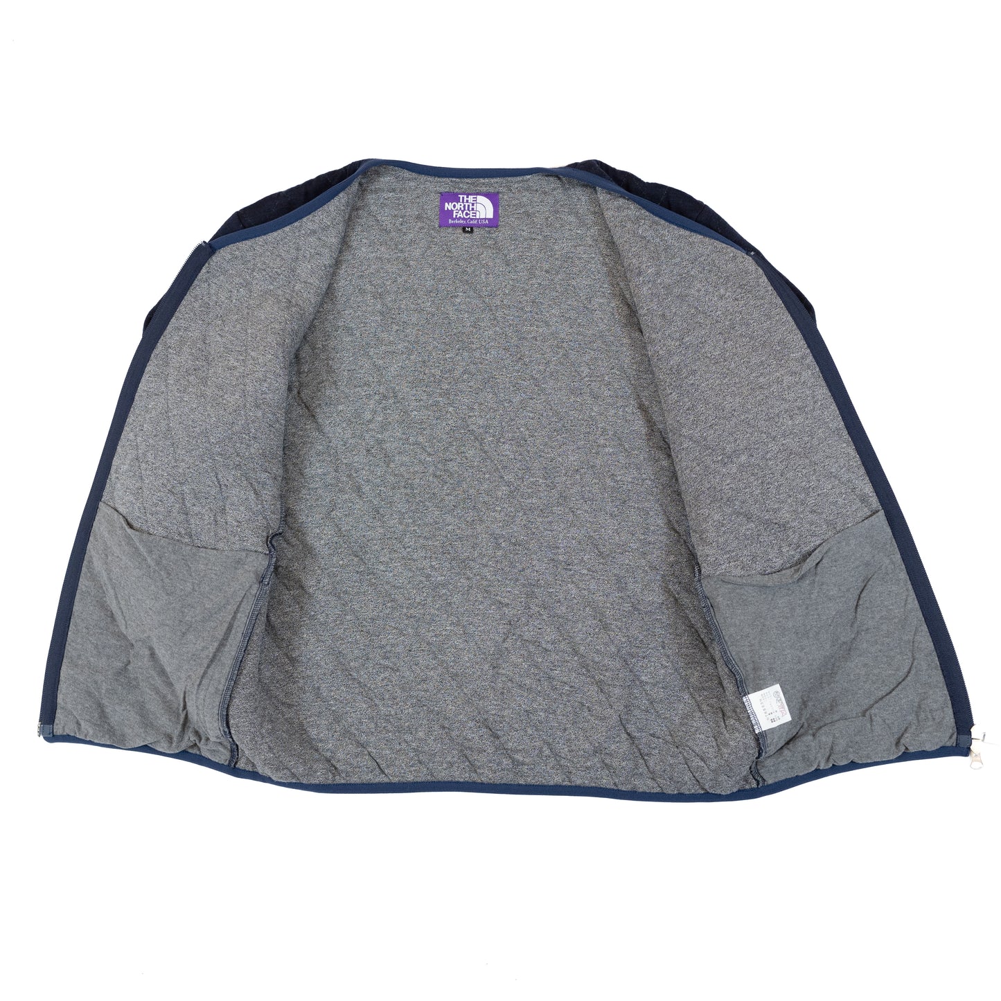 The North Face Purple Label Quilting Wool Knit Cardigan