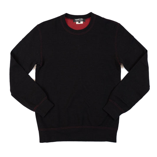 Comme des Garçons Homme Deux Contrast Stitched Sweater