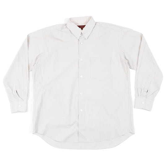 Comme des Garçons Homme Deux Grey Clasp Shirt