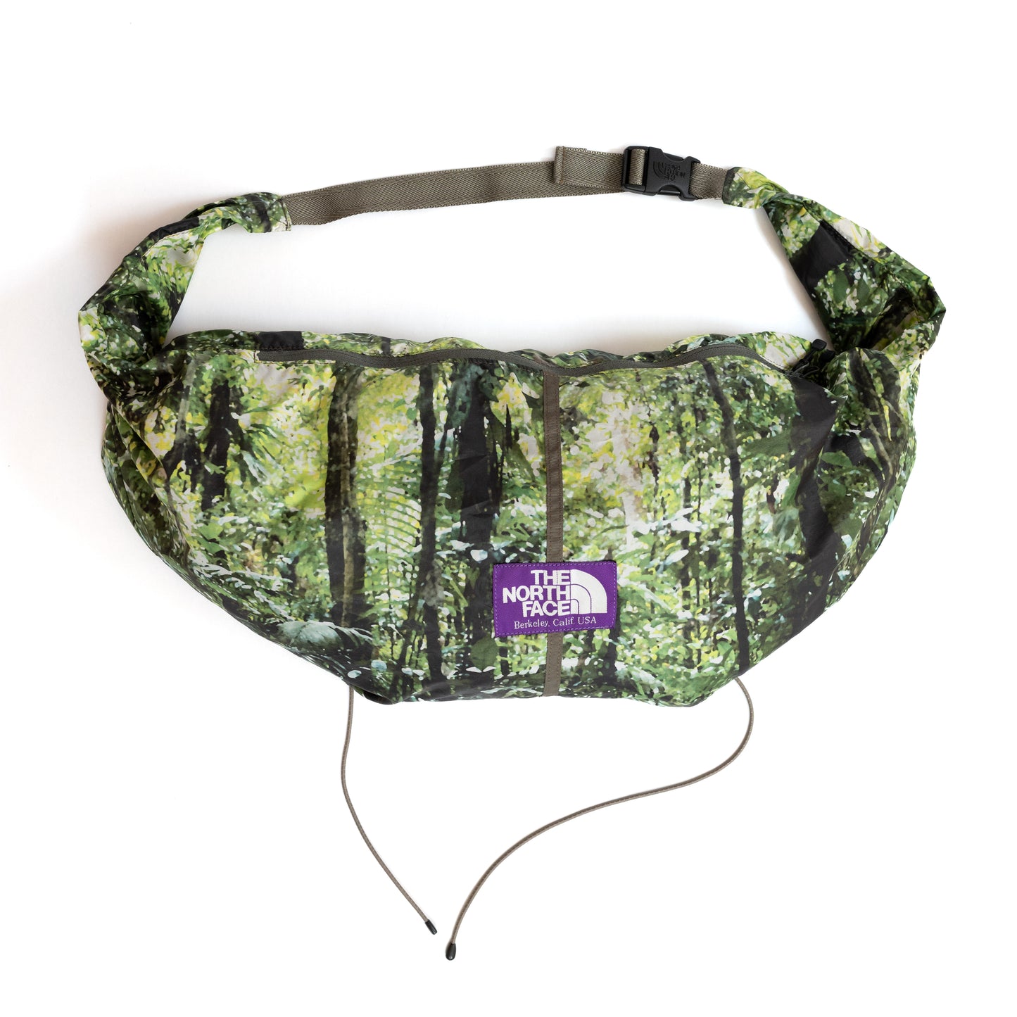 The North Face Purple Label Forest Print Sling Shoulder Bag